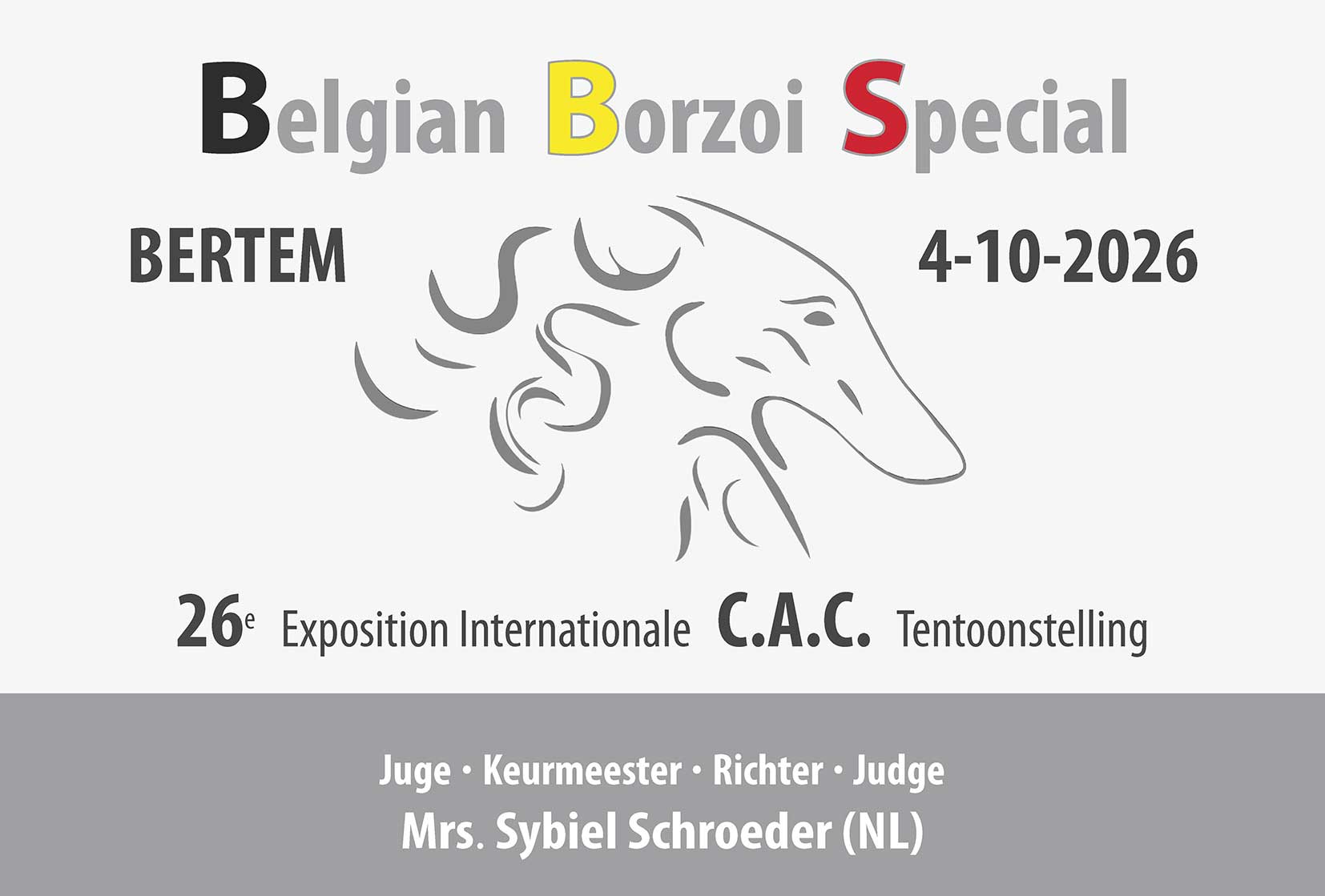 Belgian Borzoi Special 2026